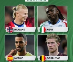 kaiyun-欧洲世预赛本轮最佳球员候选：哈兰德、小基恩、梅里诺、德布劳内